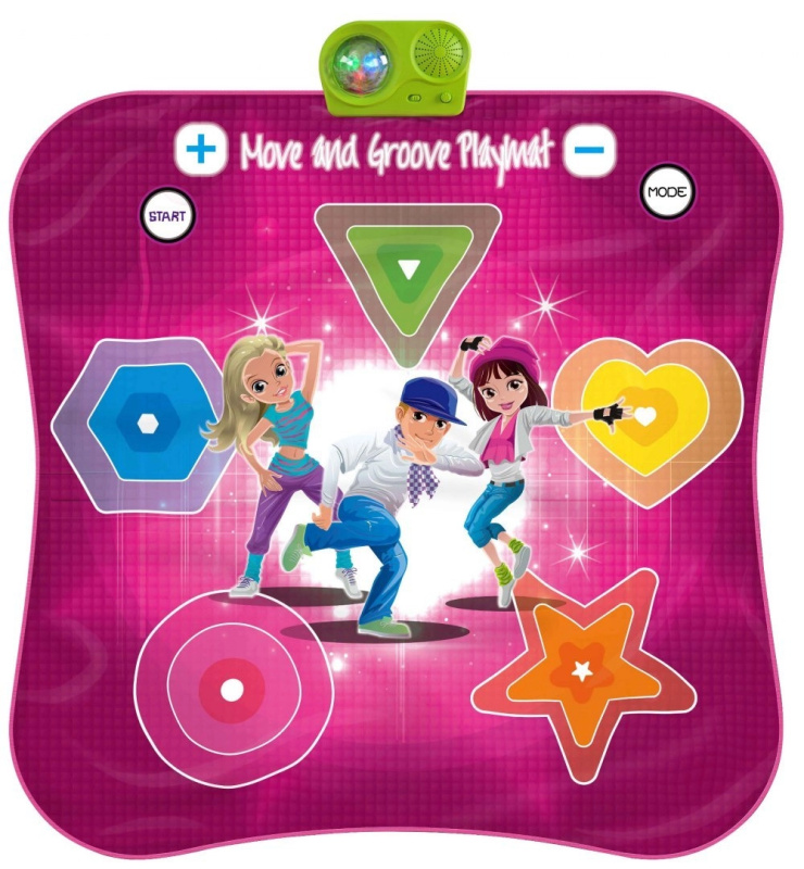 Taneční podložka "Move and Groove" pro děti 3+ Arkádová hra + světelné zvuky