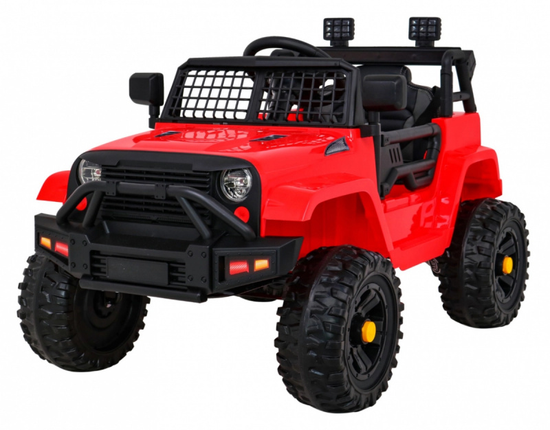 RKToys elektrické auto Jeep Dark Night Červená