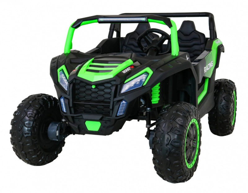 Dětské elektrické buggy ATV Racing 4x4 pro 2 děti – Zelená