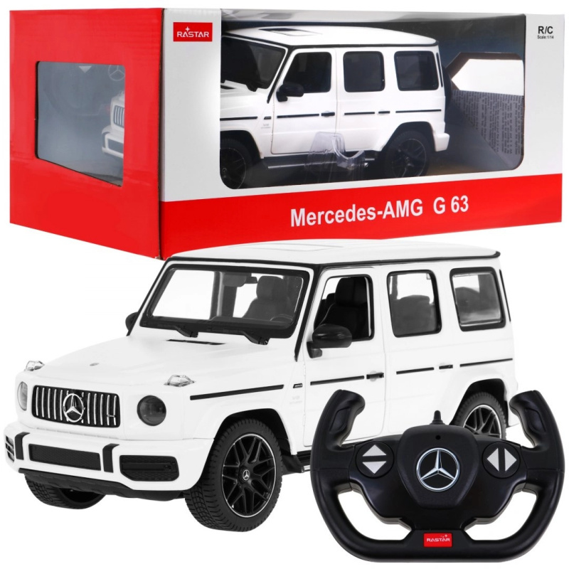Rastar dálkově ovládané auto 1:14 Mercedes‑AMG G 63 – Bílá