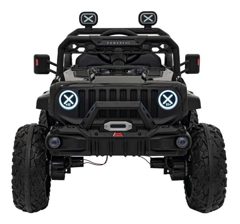 Dětské elektrické autíčko off-road černé