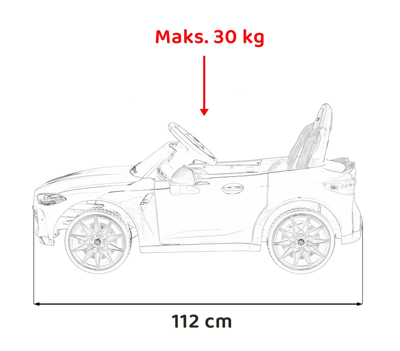 BMW M4 modrá