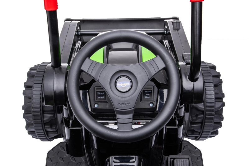 Dětský akumulátorový traktor Bagr s pohyblivým ramenem