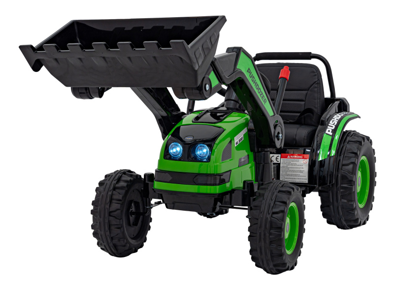 Dětský akumulátorový traktor Bagr s pohyblivým ramenem
