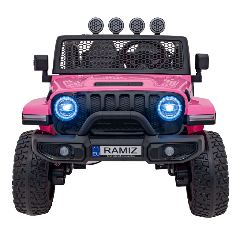 Ramiz OFF-ROAD 3.0 terénní auto pro děti růžová