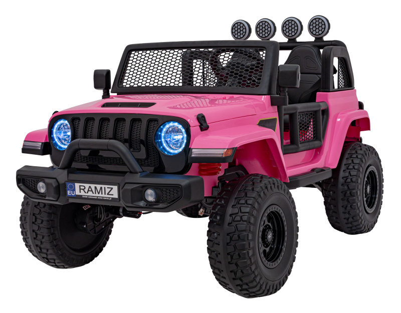 Ramiz OFF-ROAD 3.0 terénní auto pro děti růžová
