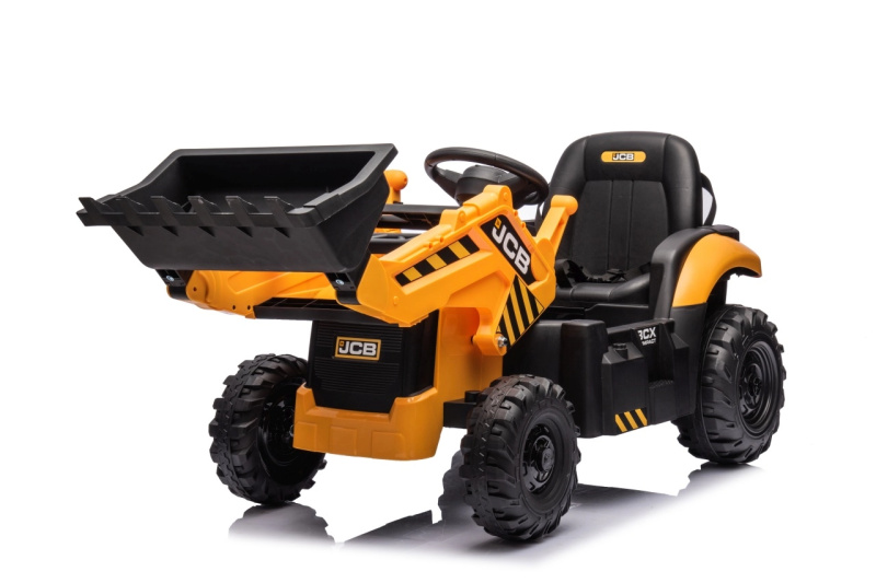 Vozidlo JCB s bagrem Žlutá
