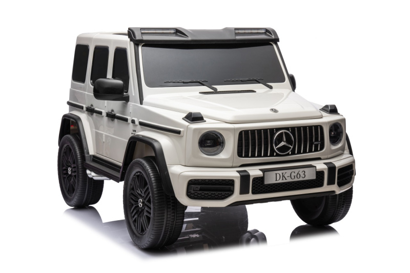 Elektrické autíčko Mercedes G63 AMG 2x24V 4x200W XXL bílé