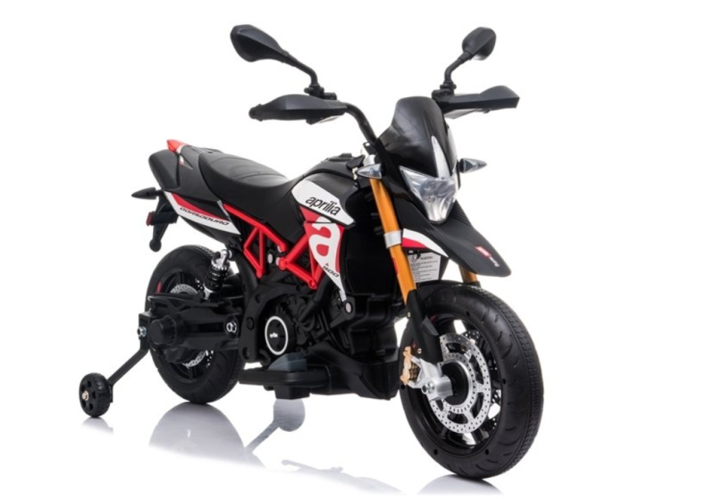 Tomido elektrická motorka Aprilia černo-červená