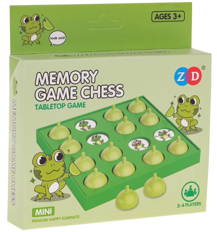 Logická hra Memory pro děti i dospělé – Žába