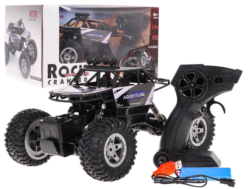 Crawler 1:14 Rock SHAKE R/C – Modrý