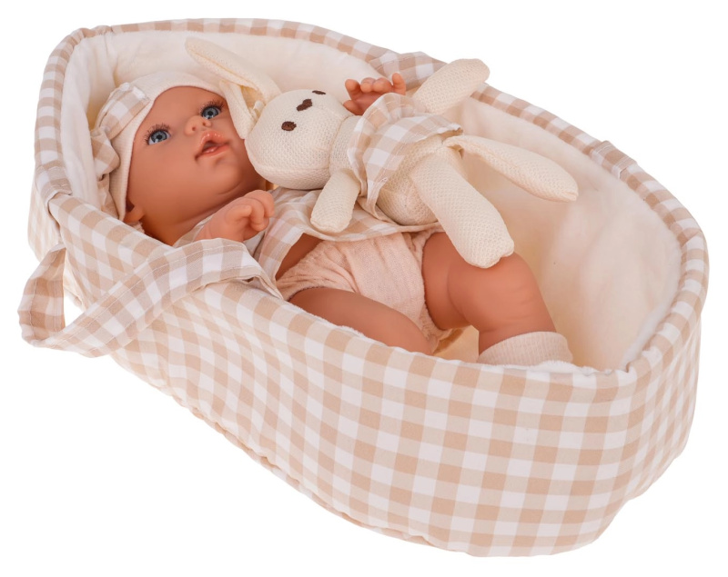 Sada miminko panenka s doplňky – Béžové