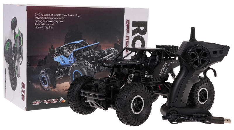 ROVER 1:16 R/C Crawler – Černý