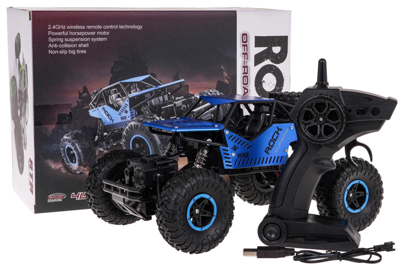 ROVER 1:16 R/C Crawler – Modrý