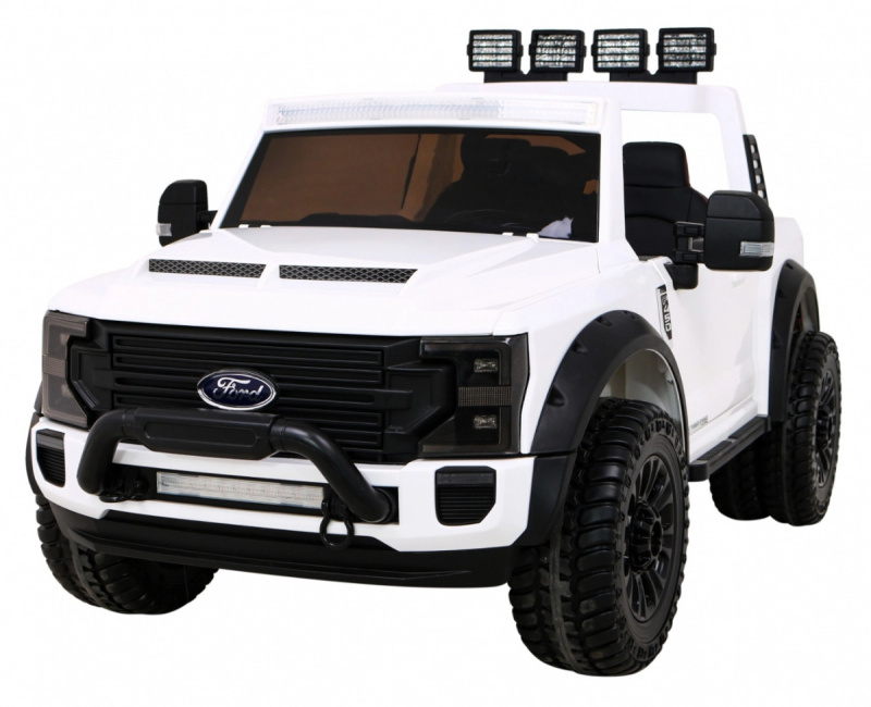 RKToys elektrické auto Ford Super Duty bílá