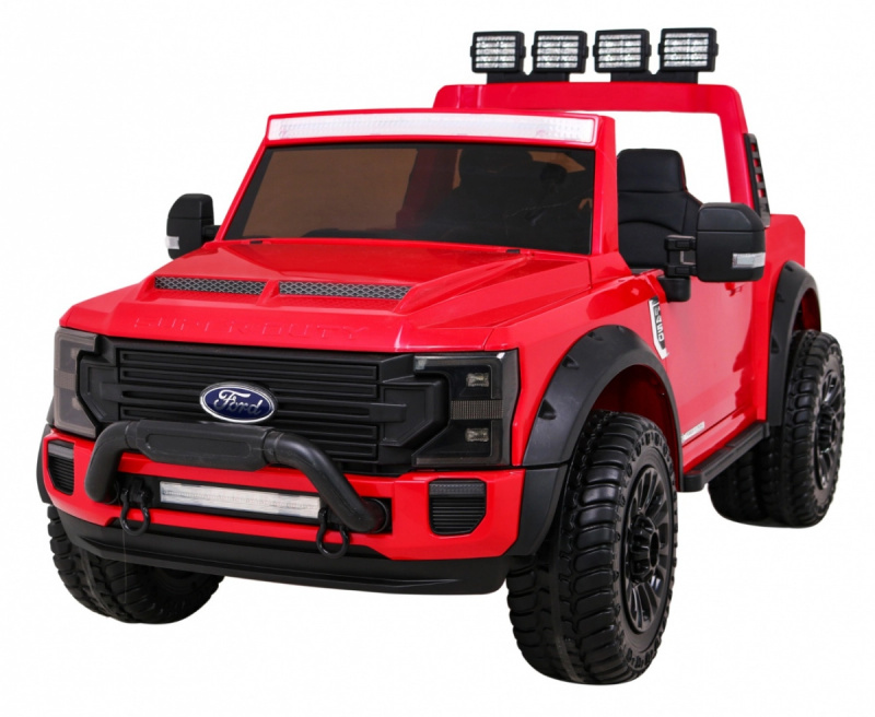 Autoturism electric Ford Super Duty – Červené