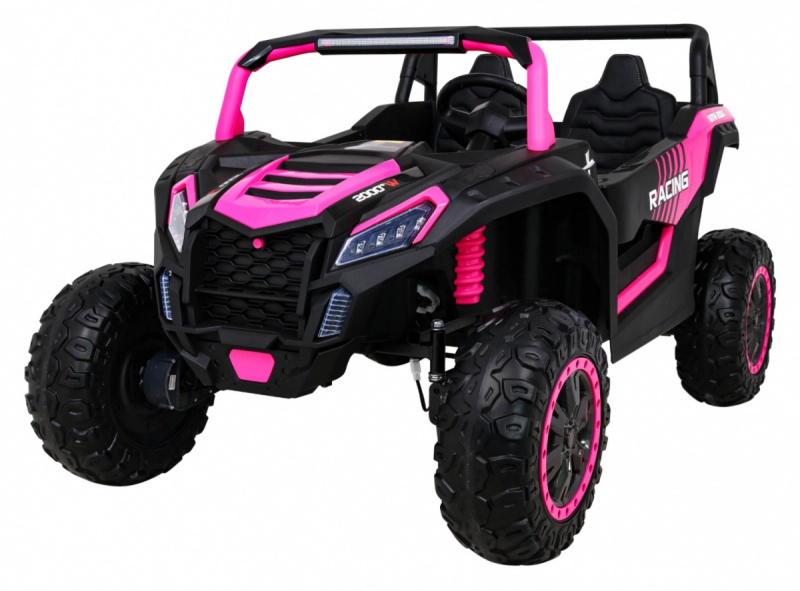 Tomido Elektrické autíčko Buggy UTV Strong 24 V-MAX růžové