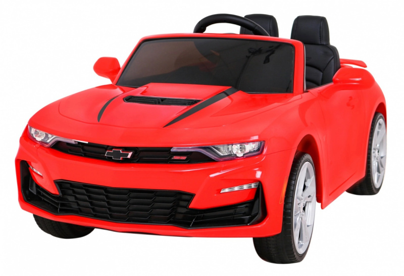 Chevrolet Camaro 2SS cu baterie + telecomandă + roți EVA + pornire ușoară + sunete lumini – Červená
