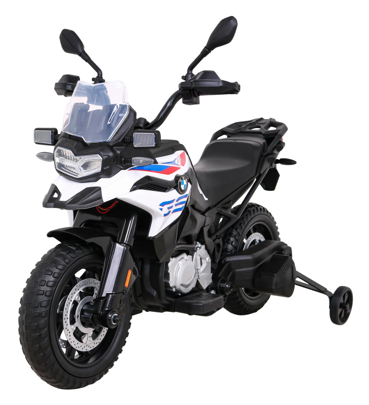 Dětská motorka na baterii bílá BMW F850 GS