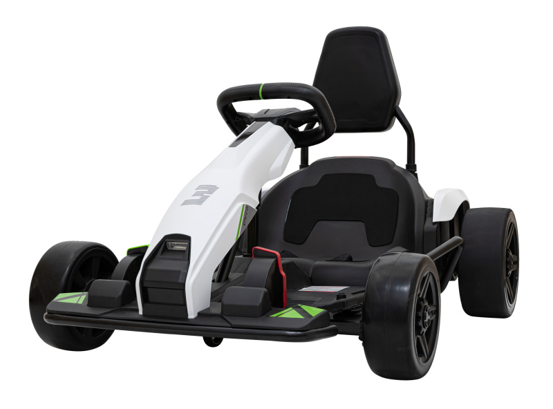Dětská elektrická motokára Fast 3 Drift bílá