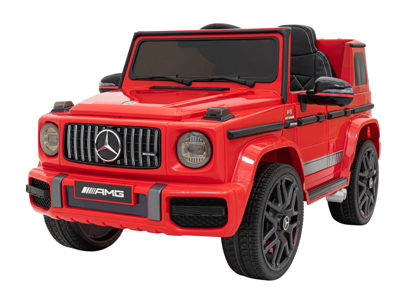 Majlo Toys dětské elektrické autíčko Mercedes AMG G63 červená