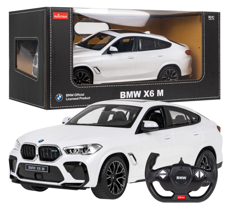 R/C BMW X6 M 1:14 RASTAR – Bílé