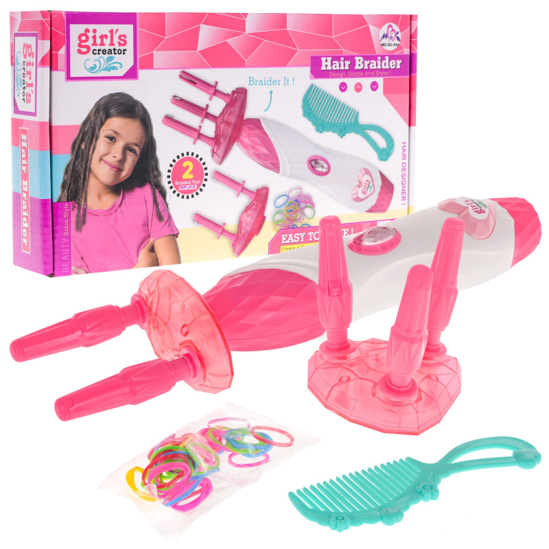 RKToys Sada na pletení copánků Braider