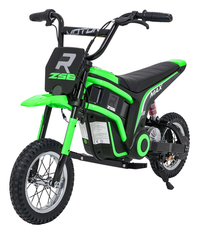 Dětská elektrická krosová motorka RZ56 Max – zelená