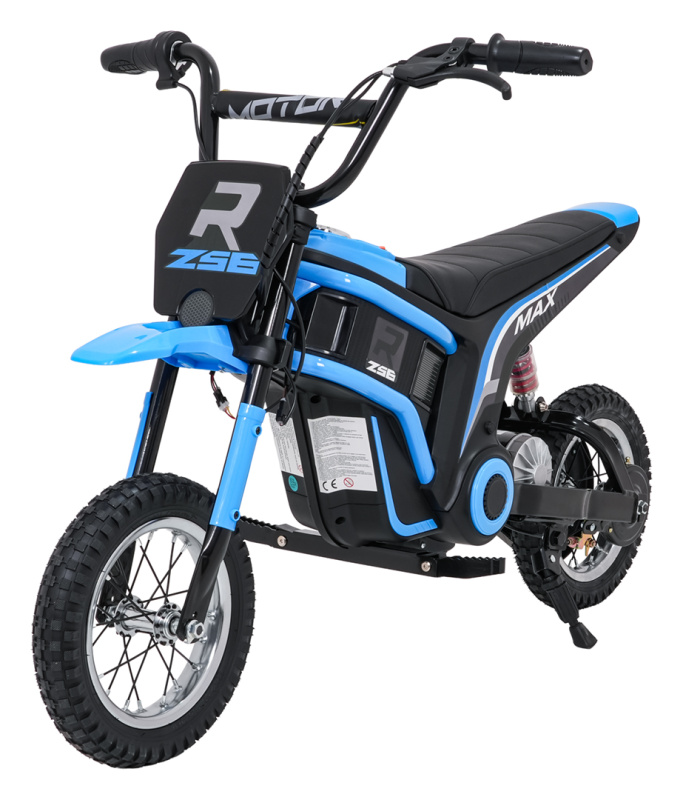Dětská elektrická krosová motorka RZ56 Max, modrá