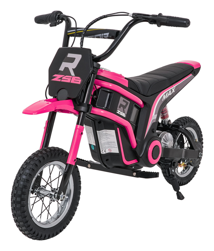 Dětská elektrická motorka RZ56 Max – růžová