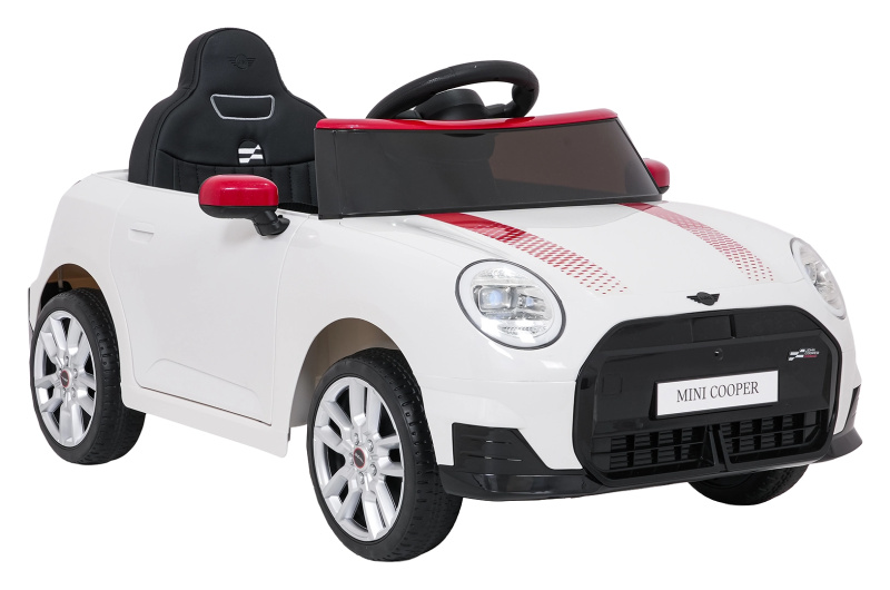 Elektrické autíčko MINI Cooper S bílé