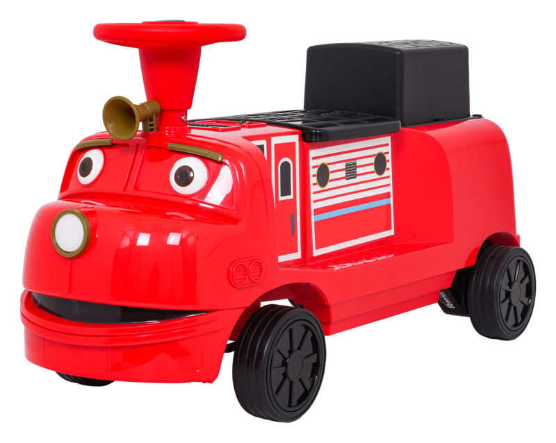 Odrážedlo lokomotiva červená STACYJKOWO