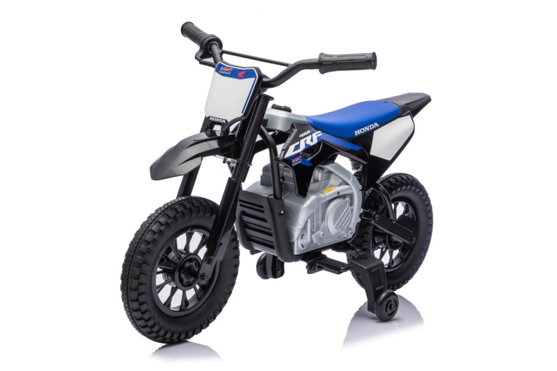 Dětská elektrická motorka HONDA CRF450R, černá