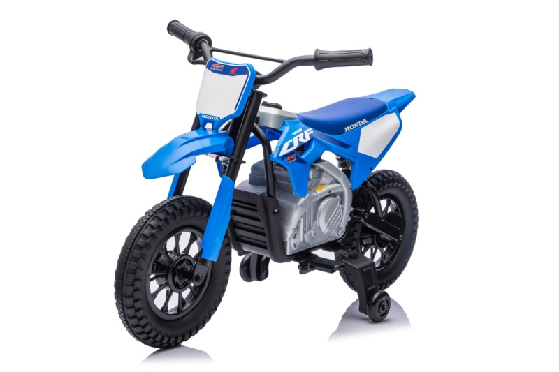Dětská elektrická motorka HONDA CRF450R, modrá