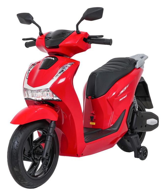 Dětský elektrický skútr HONDA SH125i – červený