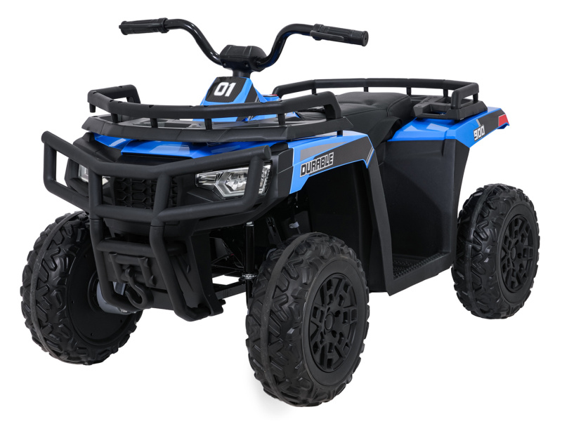 Dětská elektrická čtyřkolka 4x4 WOLF, modrá