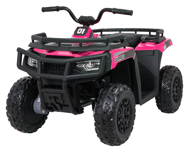 Dětská elektrická čtyřkolka WOLF 4x4, růžová