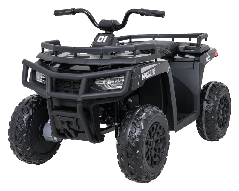 Dětský elektrický quad 4x4 wolf, černý