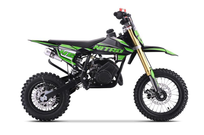 Benzínová minibike NITRO 60 cc zelená