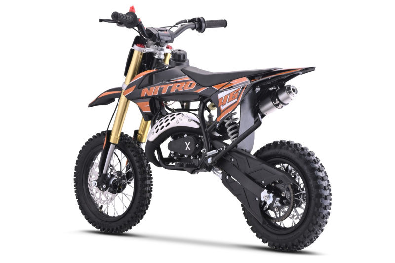 Benzínová minibike NITRO 60cc oranžová