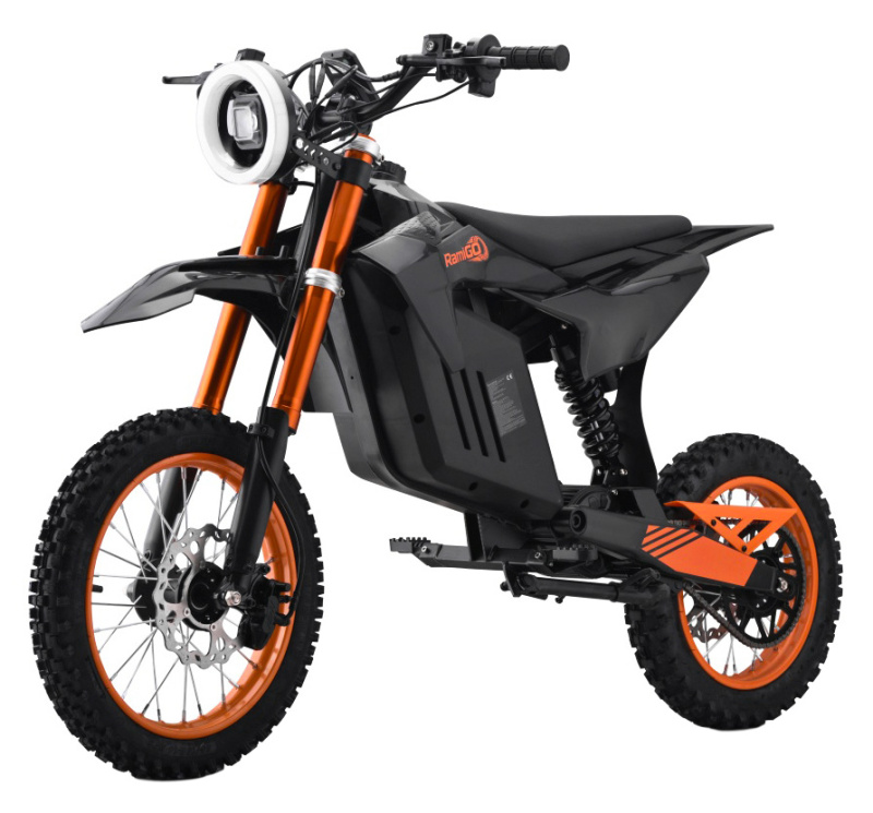 Tomido Elektrický motocykl E-RIDER X Černý