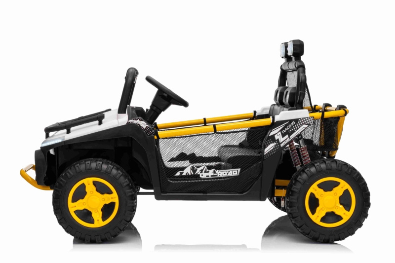 Elektrické autíčko UTV SPEED buggy – bílé, 24 V