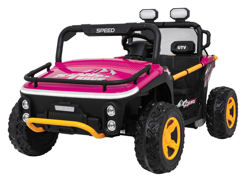 Elektrické vozítko buggy UTV Speed růžové 24V