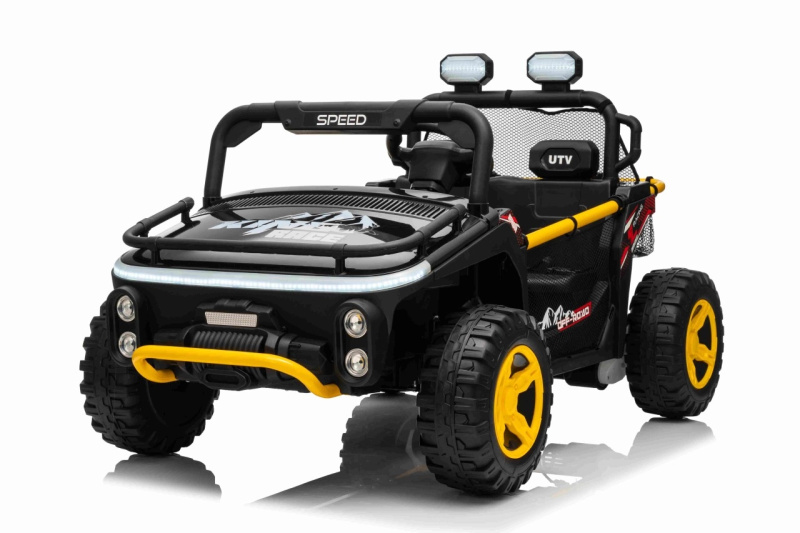 Dětské elektrické auto buggy UTV SPEED 24V, černé