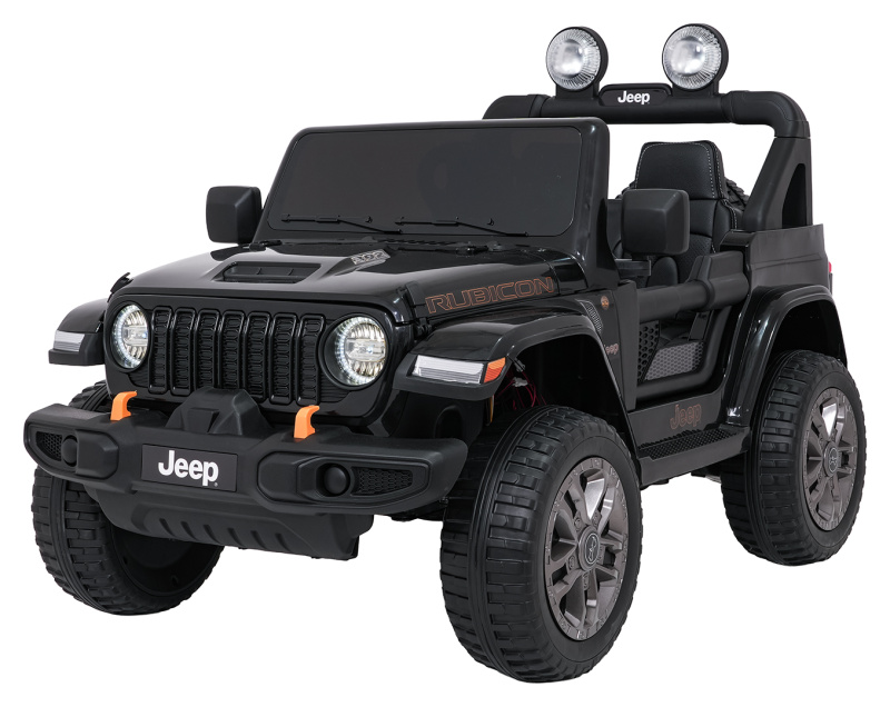 Elektrické autíčko Jeep Wrangler Rubicon lift černé