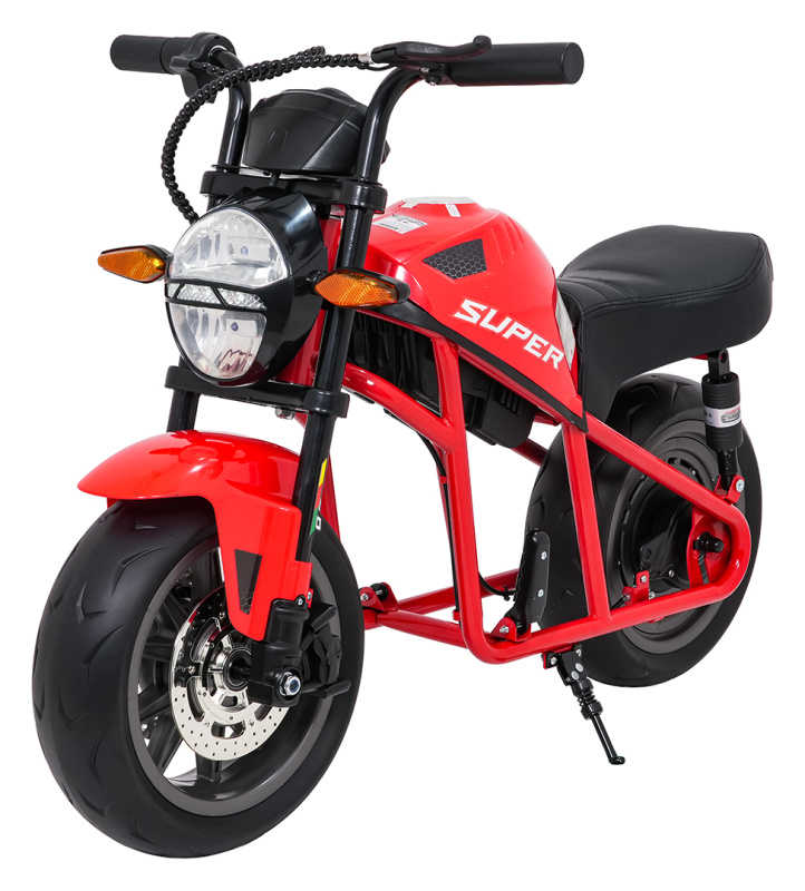 Dětská elektrická motorka SUPERMOTO – červená