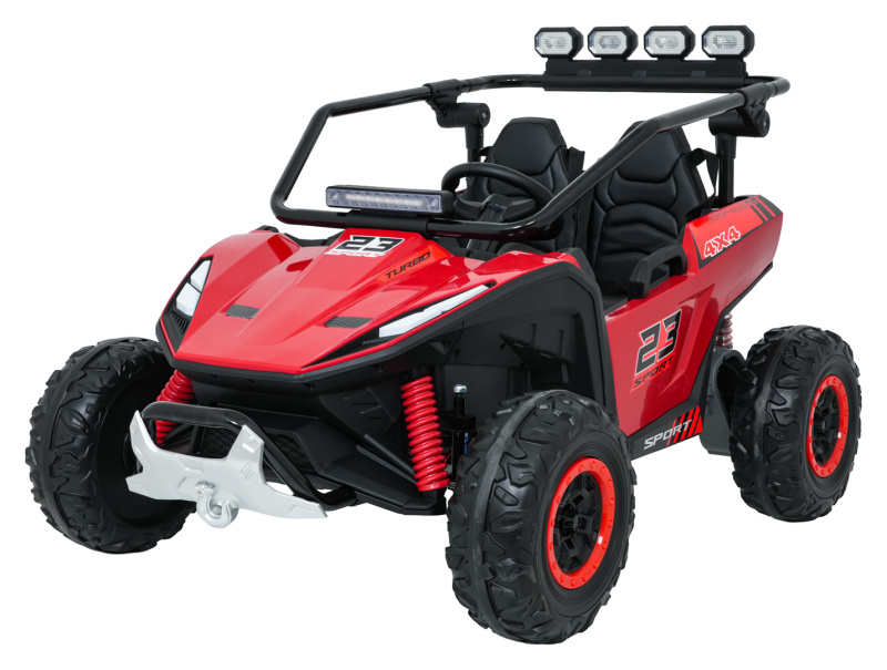 Dětská elektrická buggy Turbo 23 červená