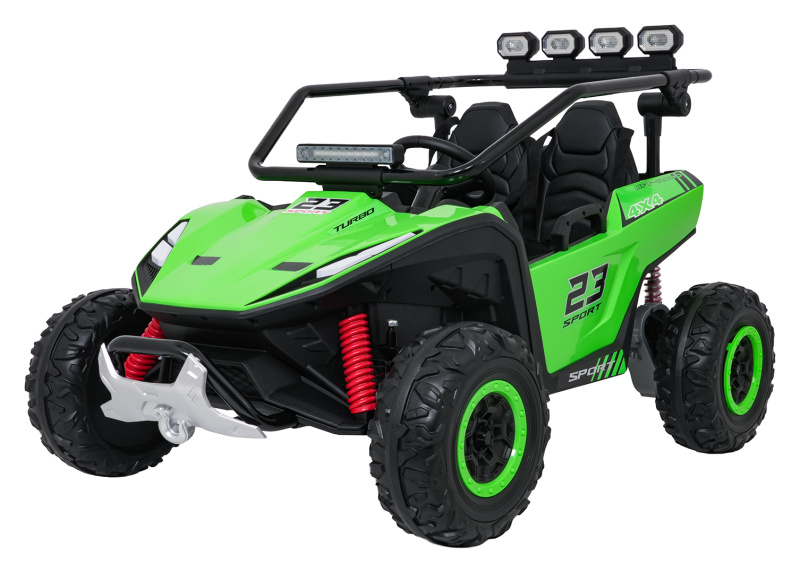 Dětská elektrická buggy Turbo 23 zelená