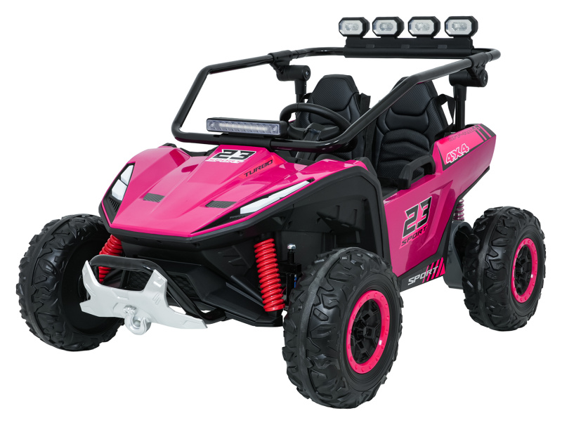Dětská elektrická buggy Turbo růžová