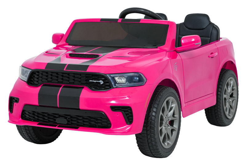 Růžové elektrické autíčko Dodge Durango pro děti